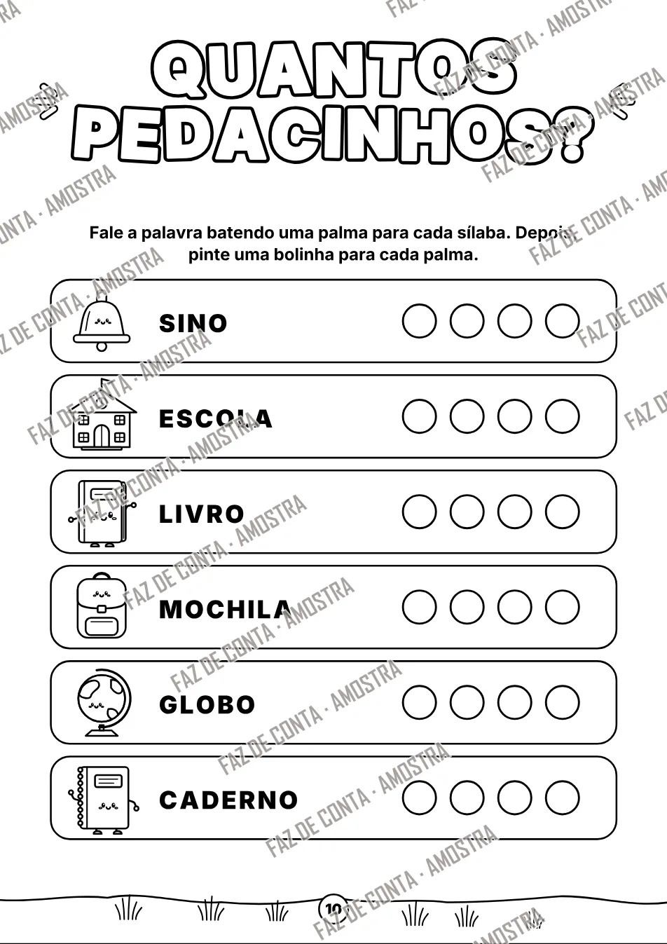 Amostra da página 10