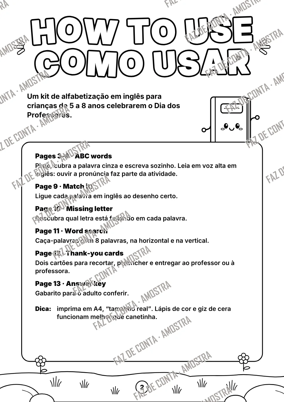 Amostra da página 2