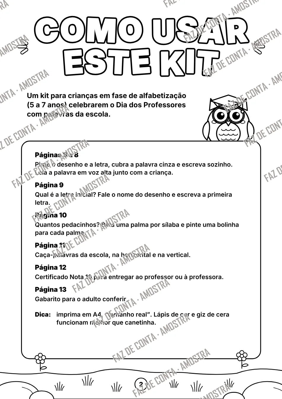 Amostra da página 2