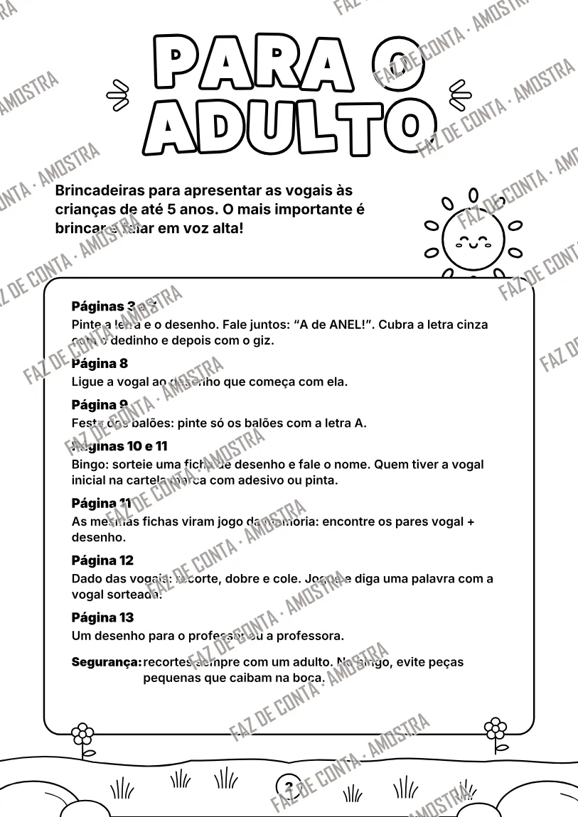 Amostra da página 2 — Guia Para o Adulto